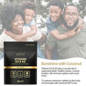 Vitamin D3 & K2 Tablets