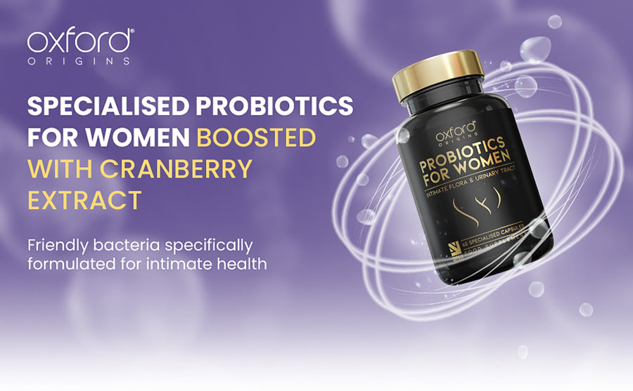 Advanced Probiotics for Women | Scientifically Formulated Vaginal Probiotics, Intimate Flora & UTI | 180 Specialised Capsules