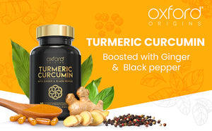 Advanced Turmeric Capsules High Strength 3000mg, Ginger & Black Pepper | 120 Capsules