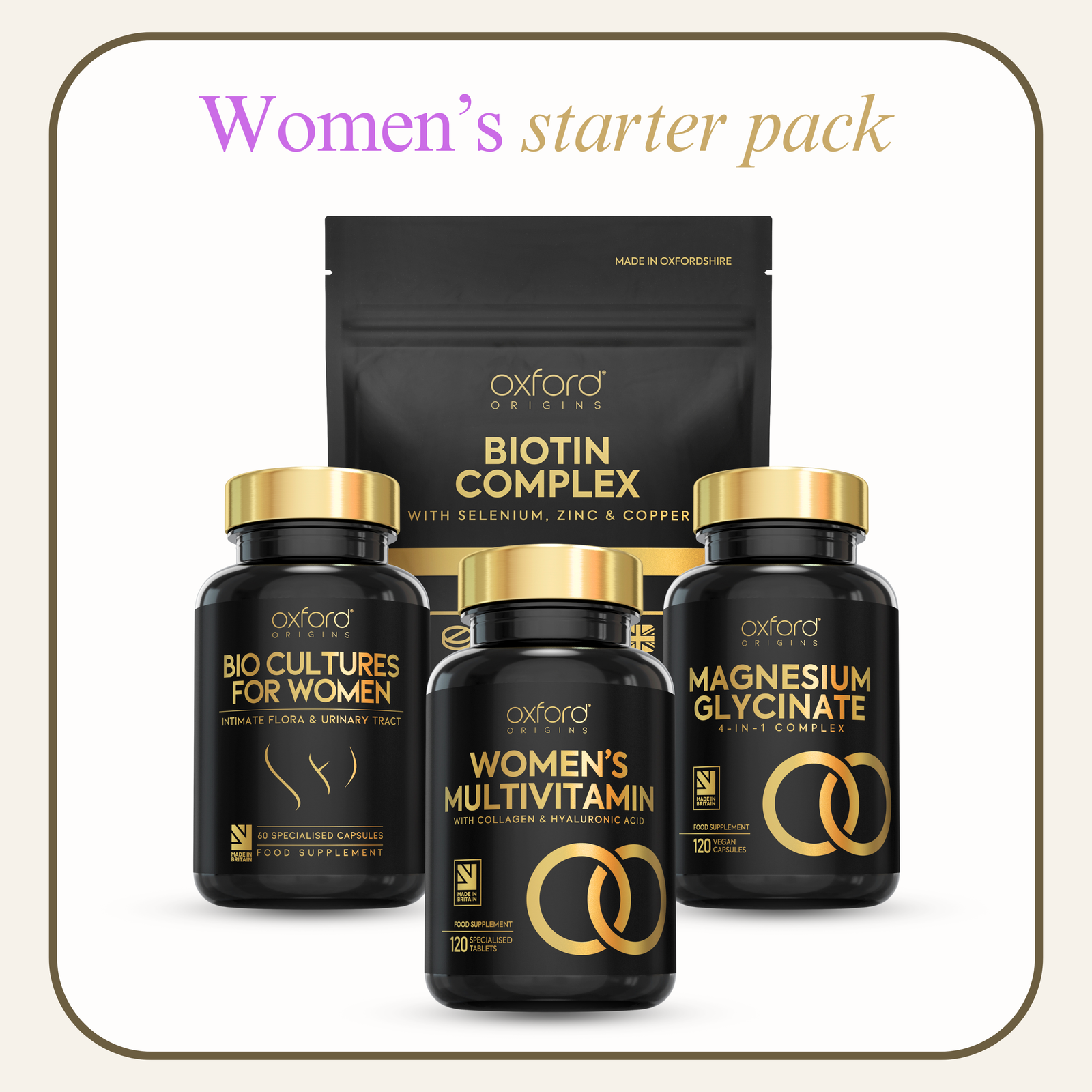Women's Starter Pack | 2 Month Supply