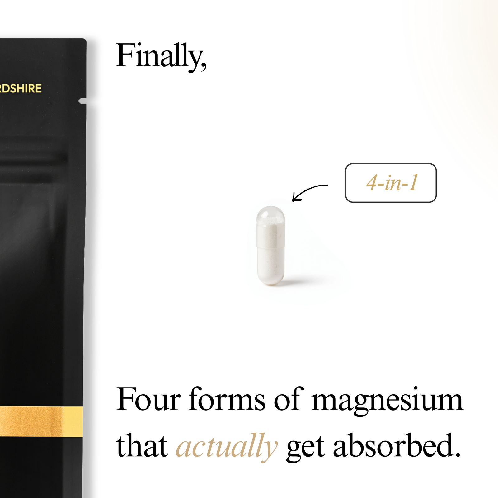 Magnesium Glycinate 4-in-1 Complex (Pouch)