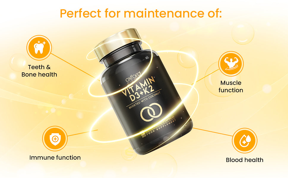 Vitamin D3 and K2