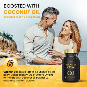 Vitamin D3 and K2