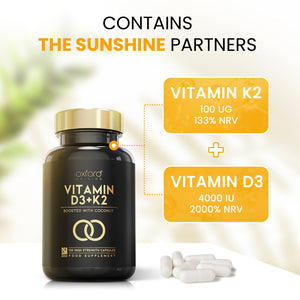 Vitamin D3 and K2