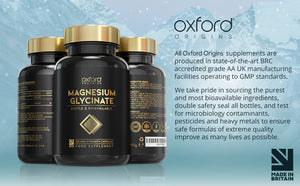 Advanced Magnesium Glycinate, 300mg Elemental Magnesium per serving | 120 Capsules