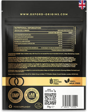 Glucosamine, Chondroitin & MSM (Pouch)
