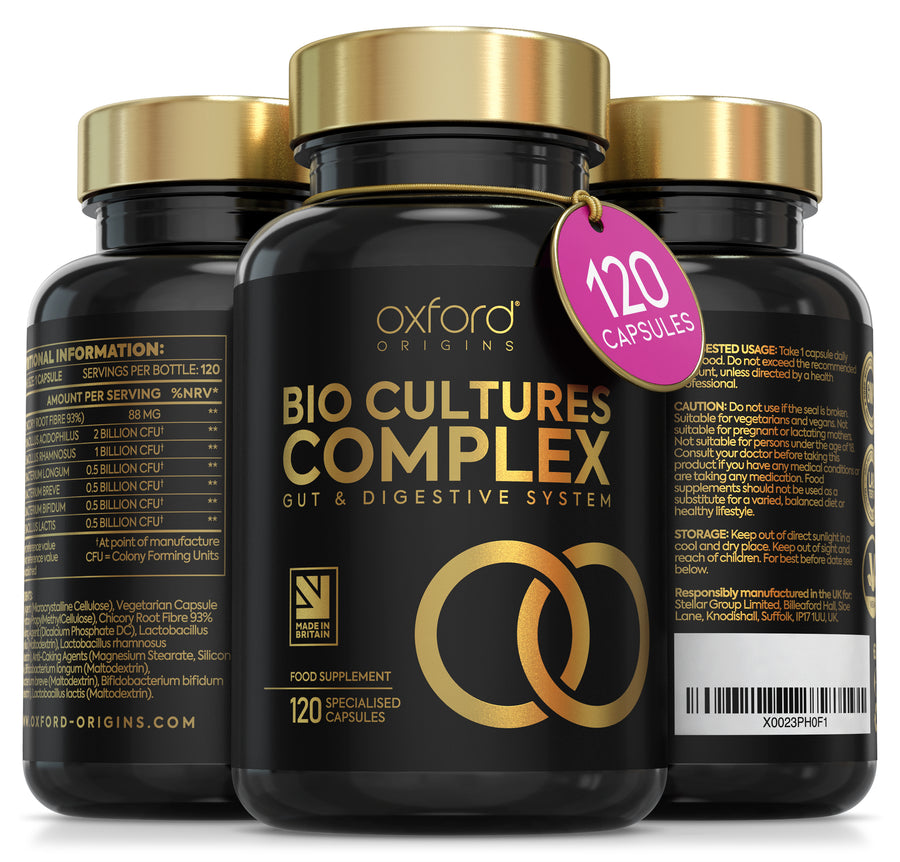 Advanced Probiotics for Gut Health | Scientifically Formulated Pre & Probiotic Gut Health Supplements | 120 Capsules