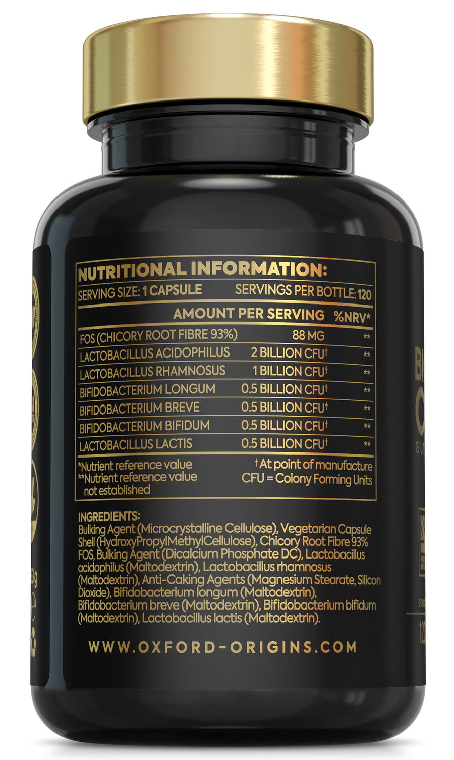 Advanced Probiotics for Gut Health | Scientifically Formulated Pre & Probiotic Gut Health Supplements | 120 Capsules