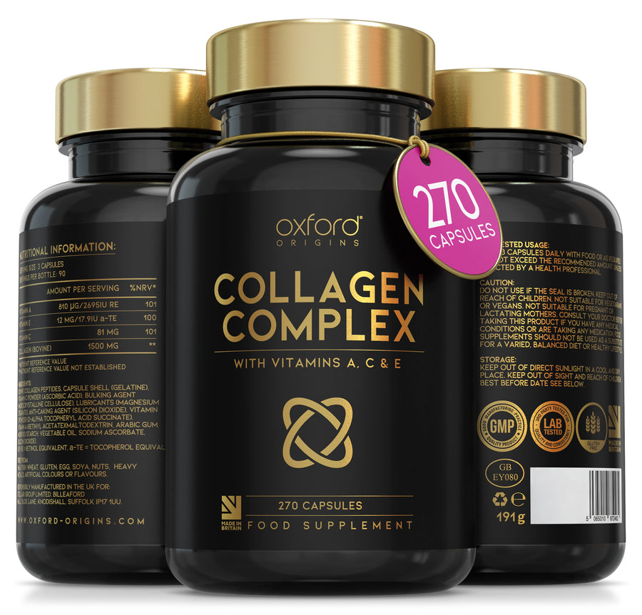 Collagen Complex | 1593mg Vitamin Boosted Complex for Hair, Skin & Nails