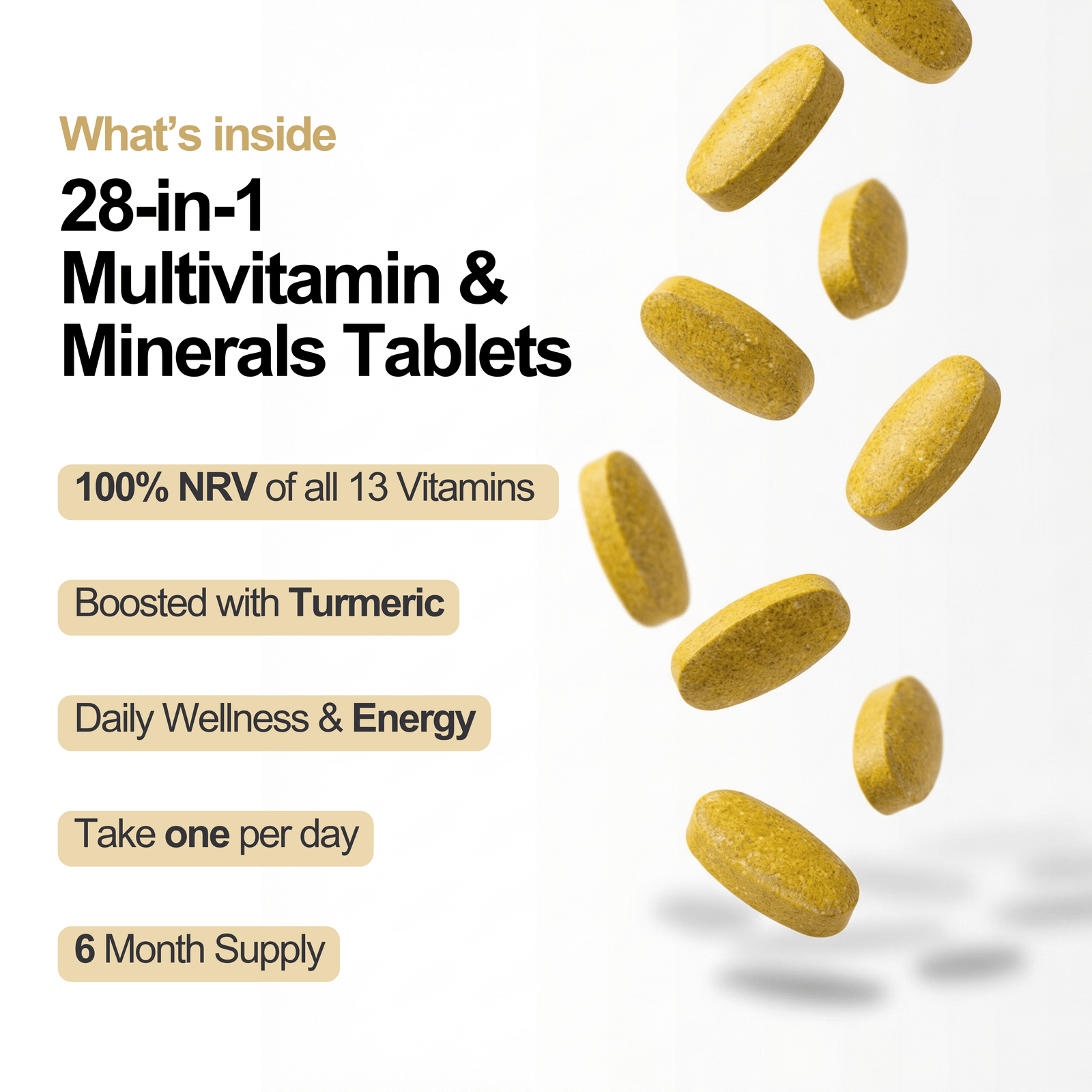 Multivitamins & Minerals (Bottle)