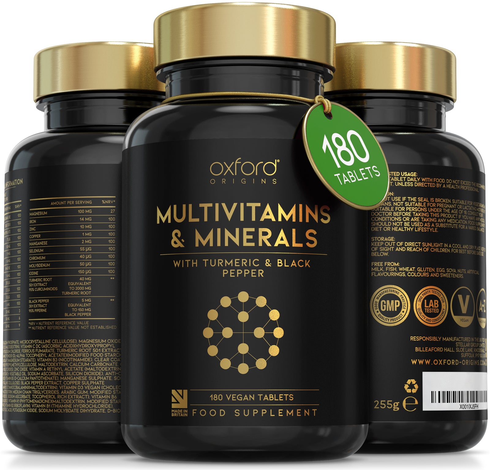Multivitamins & Minerals (Bottle)