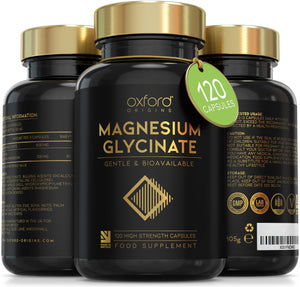 Advanced Magnesium Glycinate, 300mg Elemental Magnesium per serving | 120 Capsules