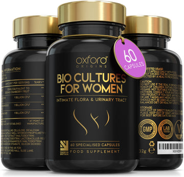 Advanced Probiotics for Women Vaginal Probiotics, Intimate Flora & UTI | 60 Capsules