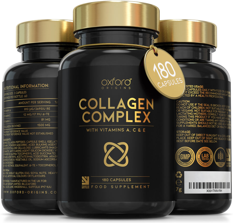 Collagen Complex | 1593mg Vitamin Boosted Complex for Hair, Skin & Nails