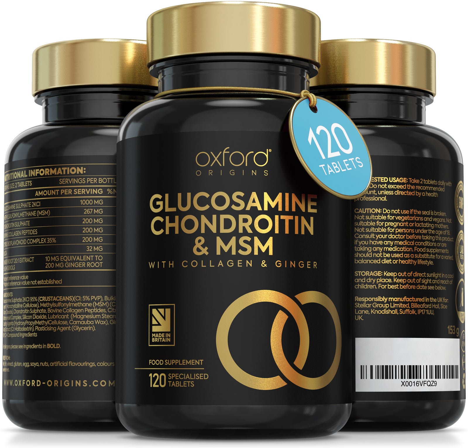 Glucosamine, Chondroitin & MSM