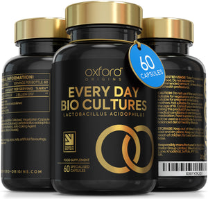 Lactobacillus Acidophilus Probiotics for Gut Health | 60 Capsules