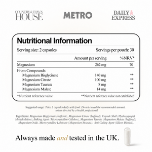 Magnesium Glycinate 4-in-1 Complex (Pouch)