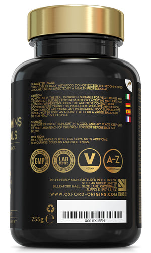 Multivitamins & Minerals (Bottle)